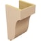 Ekena Millwork 9"W x 9"D x 18"H Wide Van Buren Rough Cedar Woodgrain TimberThane Corbel, Primed Tan CORUR09X09X18VANRCPR - alternate 5